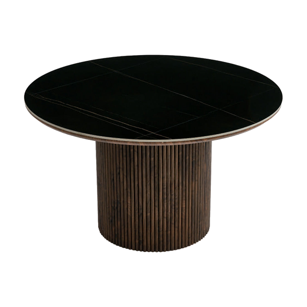 MESA DE COMEDOR NITRA NEGRA